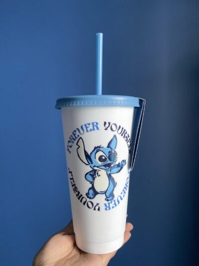 Vaso plástico Stitch