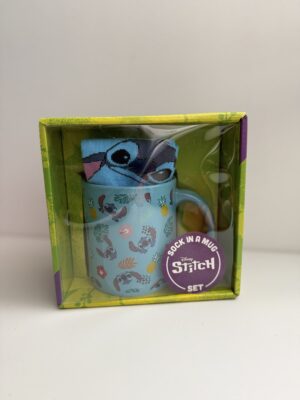 Set Disney Stitch Mug&calcetines