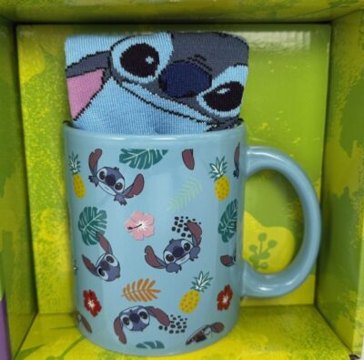 Set Disney Stitch Mug&calcetines