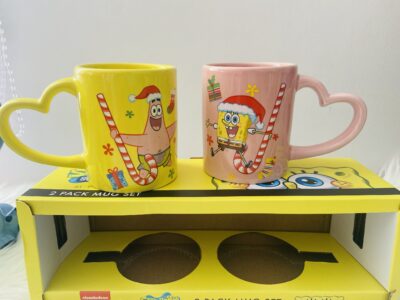 Set de tazas bob esponja