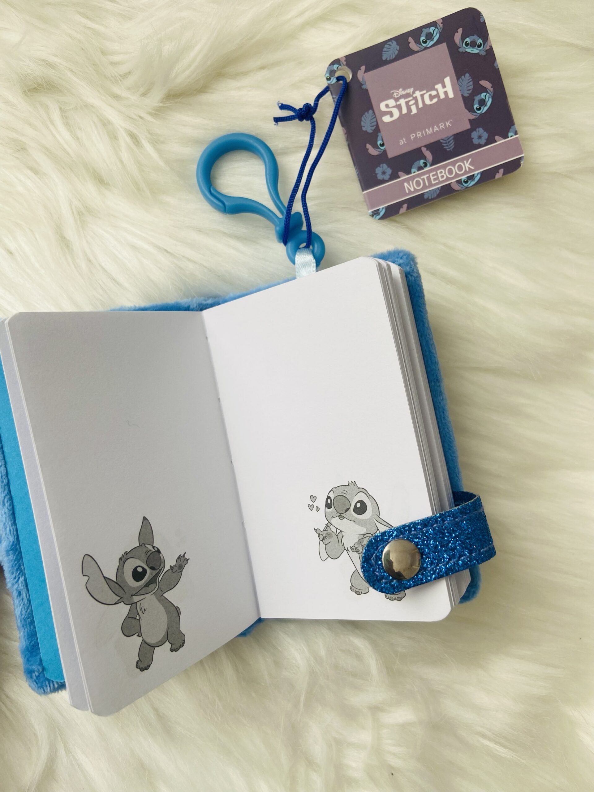 Mini libretas/llavero Stitch