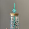 Vaso de vidrio Stitch
