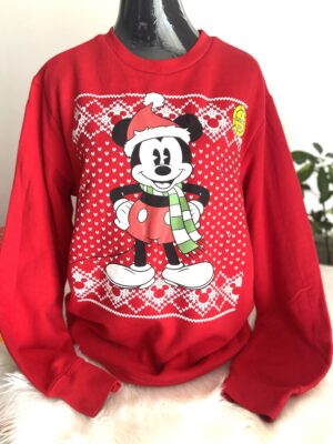 Polerón Con Luces De Navidad de Mickey Mouse